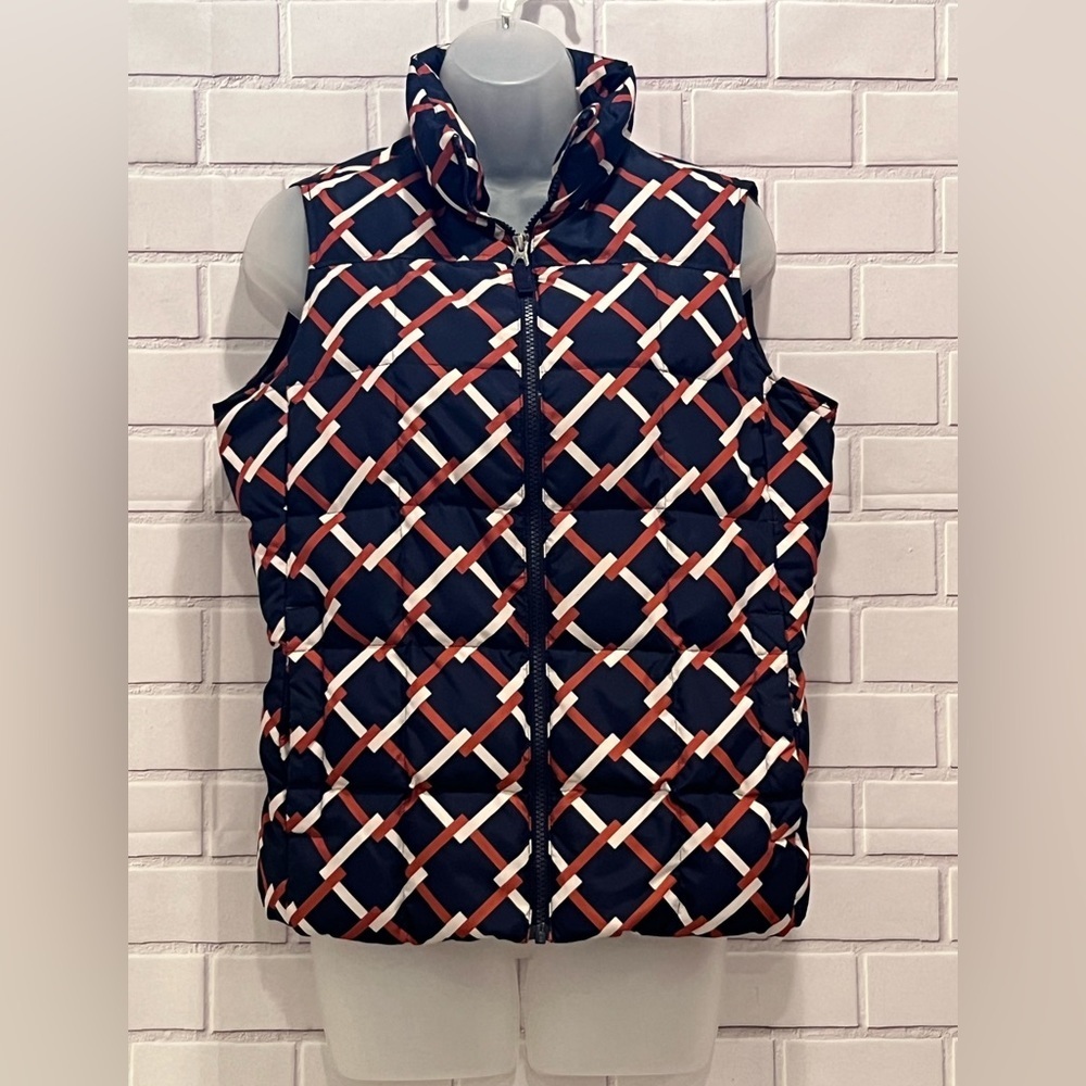 LANDS END women puffy vest size S/P